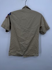 Vintage Boy Scouts of America BSA Uniform Official Shirt Youth M USA See Pics