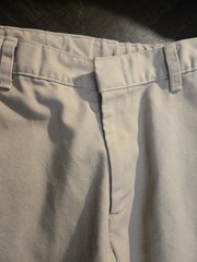 K-12 Gear Uniform Boys School Khakis 16 Husky With Waist Adjustable Straps