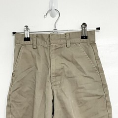 AUSTIN CLOTHING Boys Uniform Shorts Khaki Elastic Waistband Pockets Size 8S