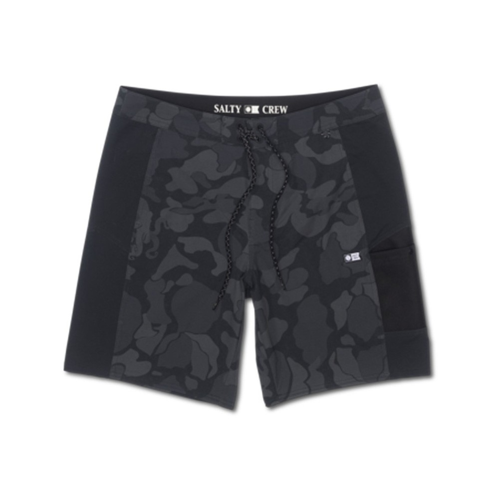 Salty Crew Flagship BoatShorts Black
