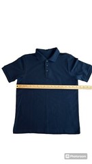 Classroom School Uniform Unisex Short Sleeve Polo Size L 14/16 Youth
