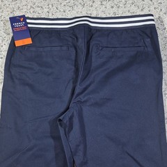 French Toast Uniform Pants Navy Blue Size 12 Stretch Cotton Blend RN13706