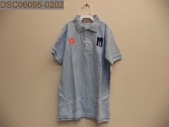 NWT has a school logo French Toast Boys Short Sleeve Polo Size M 8