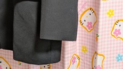 ^_^ Japanese SchoolBoy Uniform . Excellent . Black L~ XL. School Logo Button. 1