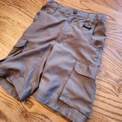 Boy Scouts of America Shorts Youth Small Green Uniform Cargo Hiking Camping