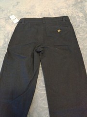 Simply Styled Boys Flat Front Stretch School Uniform Pants Navy Blue Sz 6 NWT