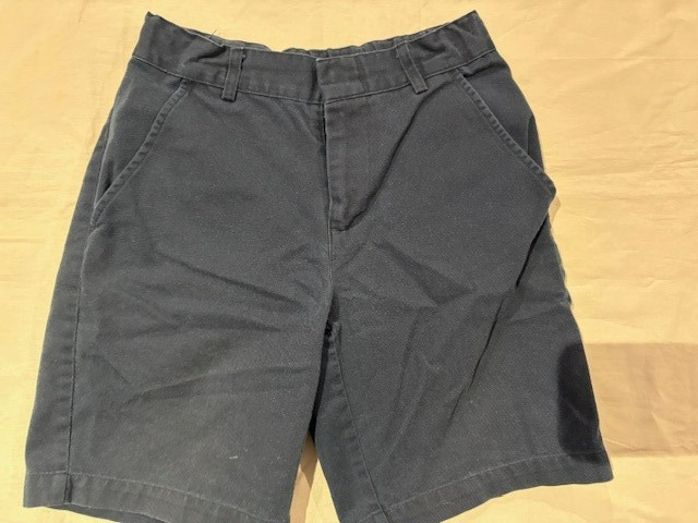 Universal Original School Uniform Shorts Boy’s Size 8 Navy Blue Adjustable Waist