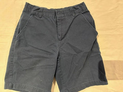 Universal Original School Uniform Shorts Boy’s Size 8 Navy Blue Adjustable Waist