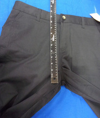 NEW DESIGNER FRENCH TOAST STRAIGHT SCHOOL UNIFORM BLACK PANTS SIZE 20 1/2 PLUS