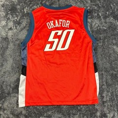 Reebok Emaka Okafor #50 Charlotte Bobcats Youth Basketball Jersey Sz 18-20 XL