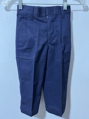 Boys Size 4 Blue School Uniform Pants Tom Sawyer Elastic Waist