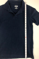 George Boys Polo Shirt Youth(10-12) Size L Blue School Uniform Short Shirt