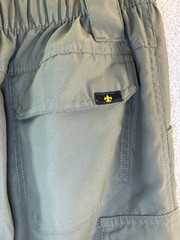 Boy Scouts Of America Switchback Pants Convertible Cargo Youth Medium Green Boys