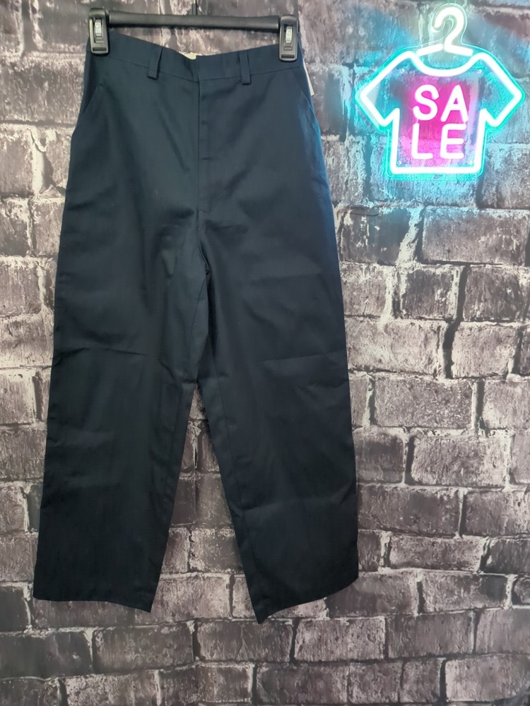 NWT! Boys Hill School Uniform Navy Blue Pants Size 14 [JJ25]