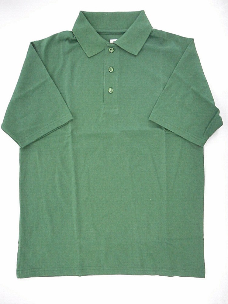 Boys A+ Green Uniform/Casual Polo Shirt Sizes Youth XSmall (4/5) & Large (10/12)
