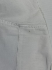 George Boys Cotton Blend White Long Sleeve Collar Oxford School Uniform Shirt S