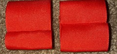BOY CUB SCOUT Red Epaulet Red & 2 Weblo Achievement Pins. New Other. LOT.