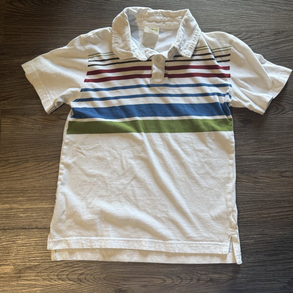 Crazy 8 Boys Size Large 10/12 Short Sleeve Collared polo Shirt Top 4 School