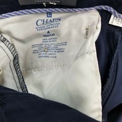 Chaps Pants Boy’s School Approved Black Performance Pleated Size 4 Reg, New