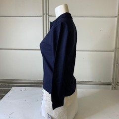 GAP Organic Cotton Uniform Polo Shirt Kids Size L Navy