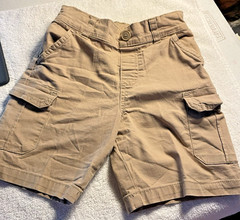 Lot of Boys size 5 Khaki School Uniform Pants & Shorts Old Navy, Geranimals + 1