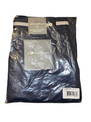 EDDIE BAUER SCHOOL BOY’S FLAT FRONT PANT WITH BELT ,NAVY, SIZE 16