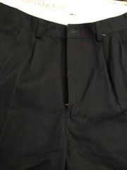 Arrow Boys Pleated Easy Care Wrinkle Free Stain Repellent Pants Navy Size 18