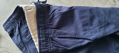 NEW SCHOOL UNIFORM NAVY PANTS BOYS XL 14/16 DOUBLE KNEE WONDER NATION