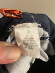 Lee Boy’s Navy Blue School Uniform Pants Size 6 Waist 22” Inseam 18” Straight