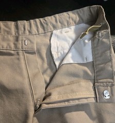 K-12 Gear Uniform Boys School Khakis 16 Husky With Waist Adjustable Straps