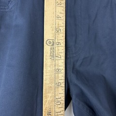 Nautica Boys 16 Husky Navy School Uniform Reinforced Knee Extensible NWT