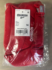Oshkosh B’gosh Boys Uniform- Red Polo Shirt- Size 14