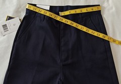 Boy’s Double Knee School Uniform Pants Navy Blue Size 12 Authentic Galaxy ~ New