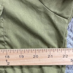 Boy Scouts of America Uniform Shirt Kid 15 Green Western Montana Council Vintage