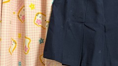 E141 ^_^Japanese SchoolGirl Uniform Winter! Defect Set! It’s still usable!! S~M