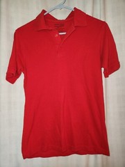 Galaxy by Harvic Boy’s Short Sleeve School Uniform Polo Shirt Red Size 14