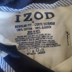 Izod Navy Uniform Pants Size 4 Boys Regular Fit