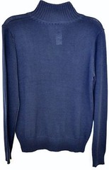 Sam and George Sweater Boy Navy Blue High Collar Sweater Quarter Zip MSRP 44 NEW