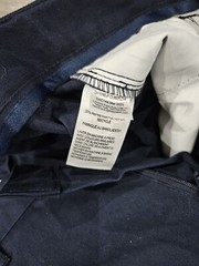 Boys 14 Husky Relaxed Navy Uniform Pants With Tags