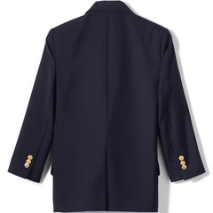 Lands’ End School Uniform Boys Hopsack Blazer Deep Navy Choose size