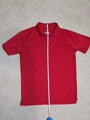Wonder Nation Red Polo Junior XL 14-16