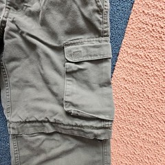 Boy Scouts of America Pants Youth 8 Green Convertible Zip-Off Shorts Cargo Z5b