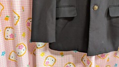 ^_^ Japanese SchoolBoy Uniform . Excellent . Navy. L~ XL. School Badge. 180A