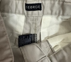 GEORGE- Boy’s Khaki Pleated Uniform Pants- Size 10Reg