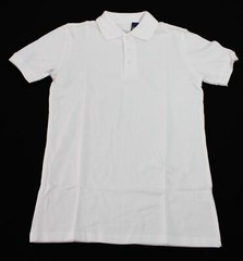 Galaxy By Harvic Boy’s Short Sleeve School Uniform Shirt JL3 White Size 10 NWT