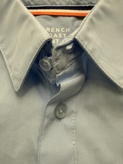 French Toast Light Blue Dress Shirt Size 4T