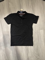 Galaxy Boys School Uniform Polo Shirt Shirt Sleeve Black Size S (6/7) NWT