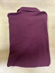 New Unisex Tulane Burgundy Uniform Polo Size Youth Medium