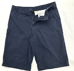 Crazy8 Boys Youth Size 12 Shorts School Uniform navy Blue Plain Front