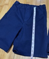 Boys School Uniform Shorts Navy Authentic Galaxy Size 8 3 Pairs